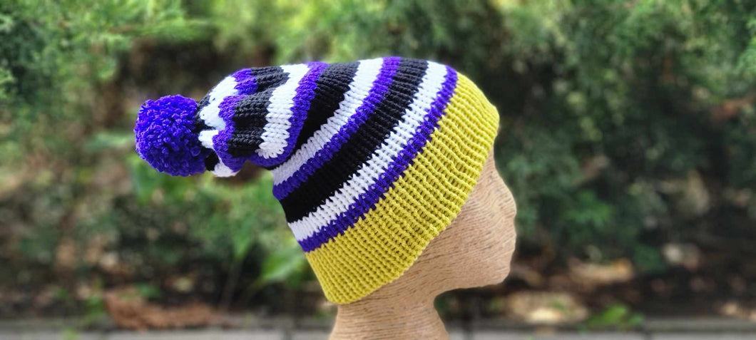 The KvH Slouch Beanie - Beetlejuice
