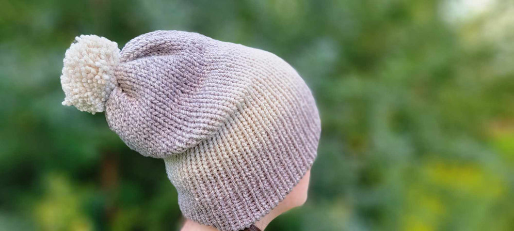 The KvH Slouch Beanie - Pale