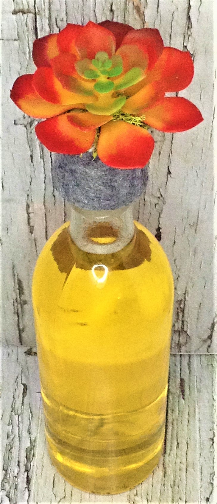 Succulent Wine Bottle Topper 106